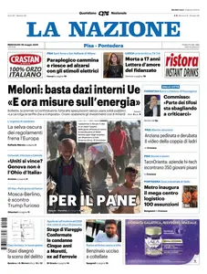 La Nazione Pisa Pontedera - 28 Maggio 2025