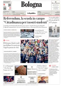 la Repubblica Bologna - 25 Maggio 2025