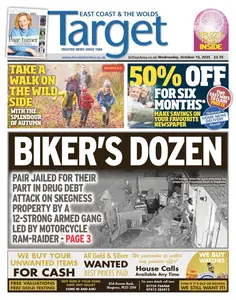 East Coast and Wolds Target - 15 October 2025