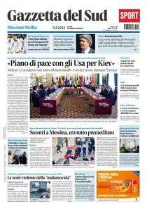 Gazzetta del Sud Messina - 3 Marzo 2025