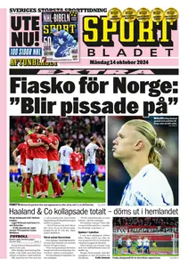 Sportbladet - 14 Oktober 2024