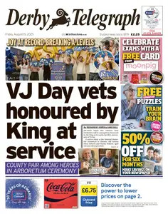 Derby Telegraph - 15 August 2025