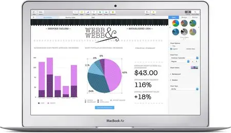 Apple Numbers 3.5.3 Multilangual Mac OS X