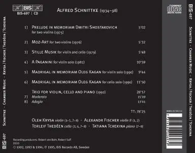 Alfred Schnittke - Chamber Music: Prelude in memoriam Dmitri Shostakovich (1995) {BIS Schnittke Edition, BIS-697} (Item #20)