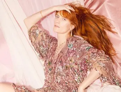 Florence Welch by Quentin Jones for ELLE UK November 2018