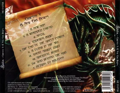 Kaledon - Legend Of The Forgotten Reign - Chapter V: A New Era Begins (2008)