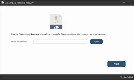 Amazing Zip Password Recovery 1.5.8.8 Multilingual Portable