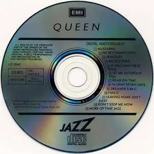 Queen - Jazz (1978) {1986, Reissue} Re-Up