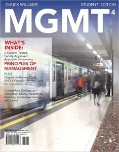 MGMT4 (with Management CourseMate with eBook Printed Access Card), 4 edition (repost)