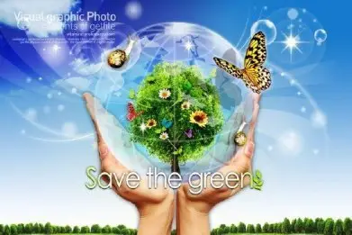 Save The Green PSD