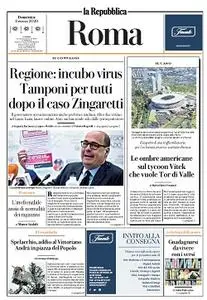 la Repubblica Roma - 8 Marzo 2020