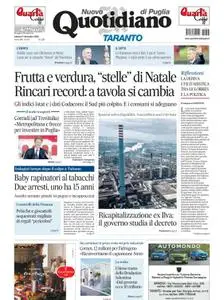 Quotidiano di Puglia Taranto - 17 Dicembre 2022