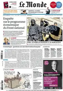 Le Monde & Suppléments du Jeudi 28 Novembre 2013