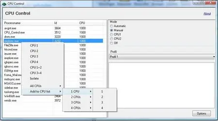 CPU Control 2.1