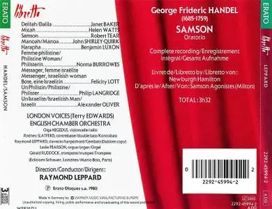 Raymond Leppard, English Chamber Orchestra, London Voices - George Frideric Handel: Samson (1993)