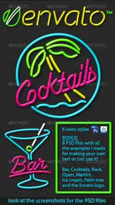 GraphicRiver New Neon Styles