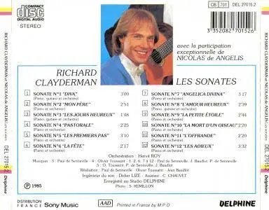 Richard Clayderman & Nicolas De Angelis - Les Sonates (1985)