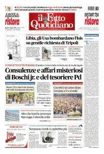 Il Fatto Quotidiano - 2 Agosto 2016