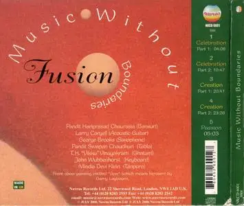 Larry Coryell & Hariprasad Chaurasia - Music Without Boundaries (2000) {Navras Records NRCD6001 rec 1998}