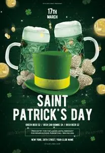 St. Patrick Day Flyer Template (StyleFlyers.Com)