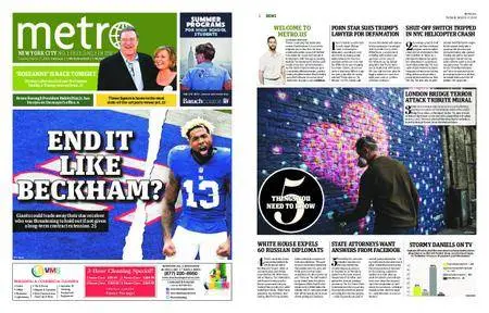 Metro New York – March 27, 2018