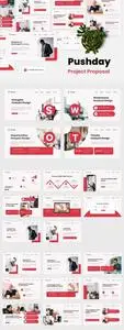 Pushday - Business Project Powerpoint Template