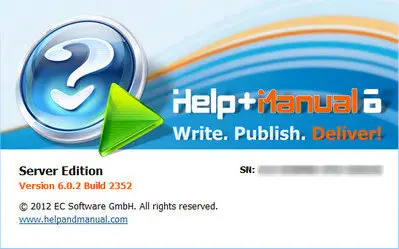Help & Manual Server Edition 6.0.2 Build 2352 