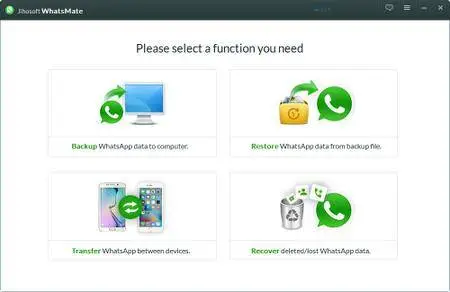 Jihosoft WhatsMate 1.0.9