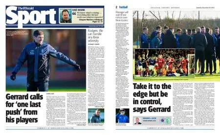The Herald Sport (Scotland) – December 29, 2018