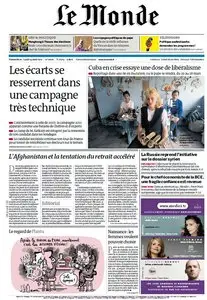 Le Monde et Suppléments du Dimanche 18 et Lundi 19 Mars 2012