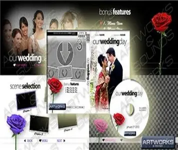 Precomposed - Pro Motion Menu Kit 07 - White Wedding