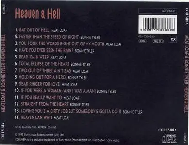 Meat Loaf & Bonnie Tyler - Heaven & Hell (1993)