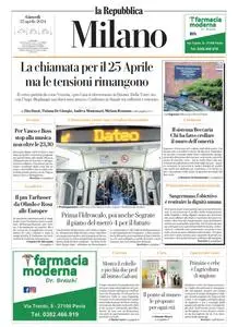 la Repubblica Milano - 25 Aprile 2024