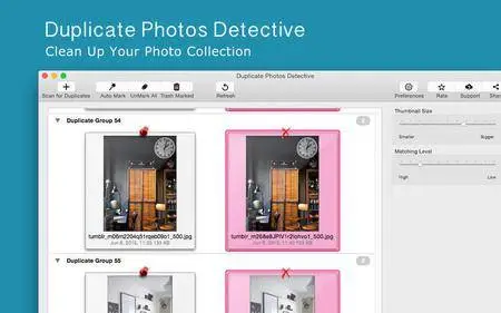 Duplicate Photos Detective 1.0.2 Mac OS X