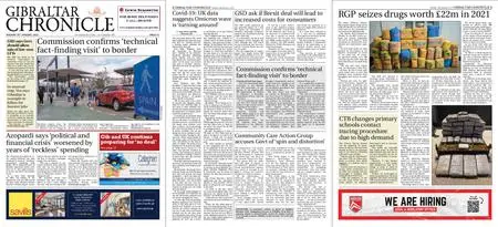 Gibraltar Chronicle – 18 January 2022