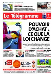 Le Télégramme Quimperlé – 23 juillet 2022