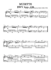 Musette In D Major, BWV App. 126 - Christos Tsitsaros, Johann Sebastian Bach (Piano Solo)