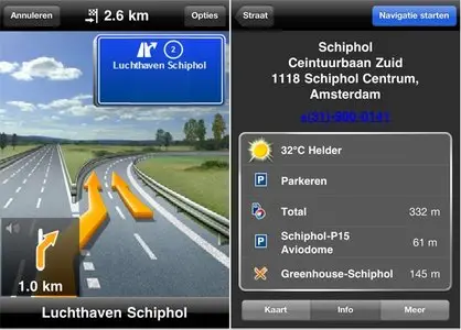 Navigon Mobile Navigator Benelux v1.7.0 iPhone iPod Touch iPad