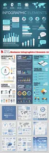 Vectors - Business Infographics Elements 21