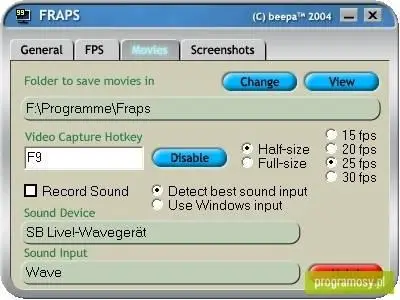 Fraps ver. 2.81