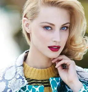 Sarah Gadon by Max Abadian for Fashion October 2015