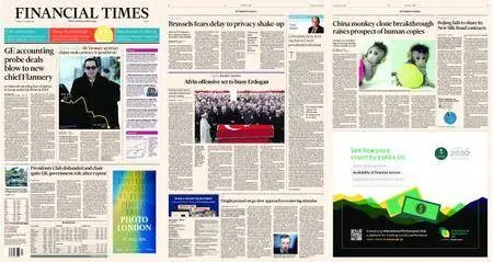 Financial Times Europe – 25 January 2018