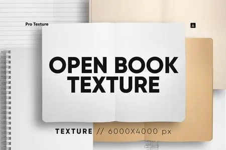 10 Open Book Texture HQ - 91600542