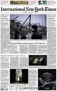 International New York Times February 05 2014