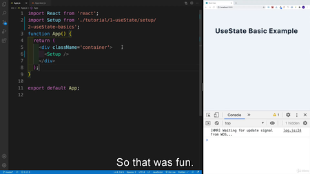 React Tutorial and Projects Course (8/2021)