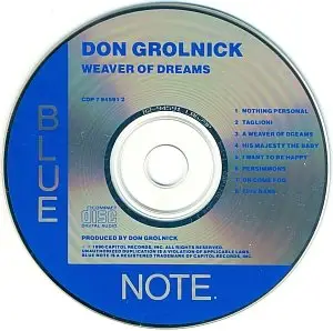 Don Grolnick - A Weaver Of Dreams (1990) {Blue Note} [Repost]