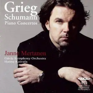 Janne Mertanen, Gävle Symphony Orchestra, Hannu Koivula - Grieg, Schumann: Piano Concertos (2013) (Repost)