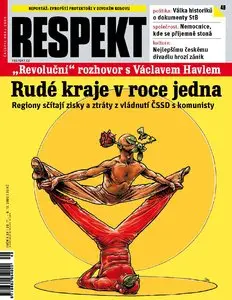 Respekt (CZ weekly) from 30. 11. 2009