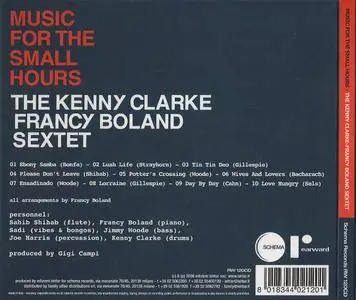 The Kenny Clarke & Francy Boland Sextet - Music For The Small Hours (1967) {Schema Records RW 120CD rel 2008}