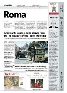 la Repubblica Roma - 14 Febbraio 2019